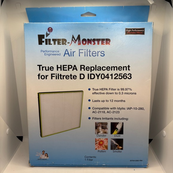 Filter-Monster Other - Filter Monster True HEPA Air Filter Replacement‎ for Filtrete D IDY0412563